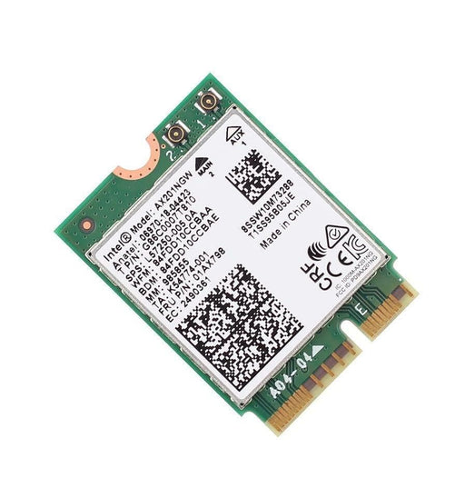 Intel AX201 WiFi 6 Adapter | Dual Band Up to 2.4 Gbps | CNVio2 M.2 Interface for PC | Bluetooth 5.2 Support | Requires 10th Gen and Above